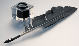 quill and ink
